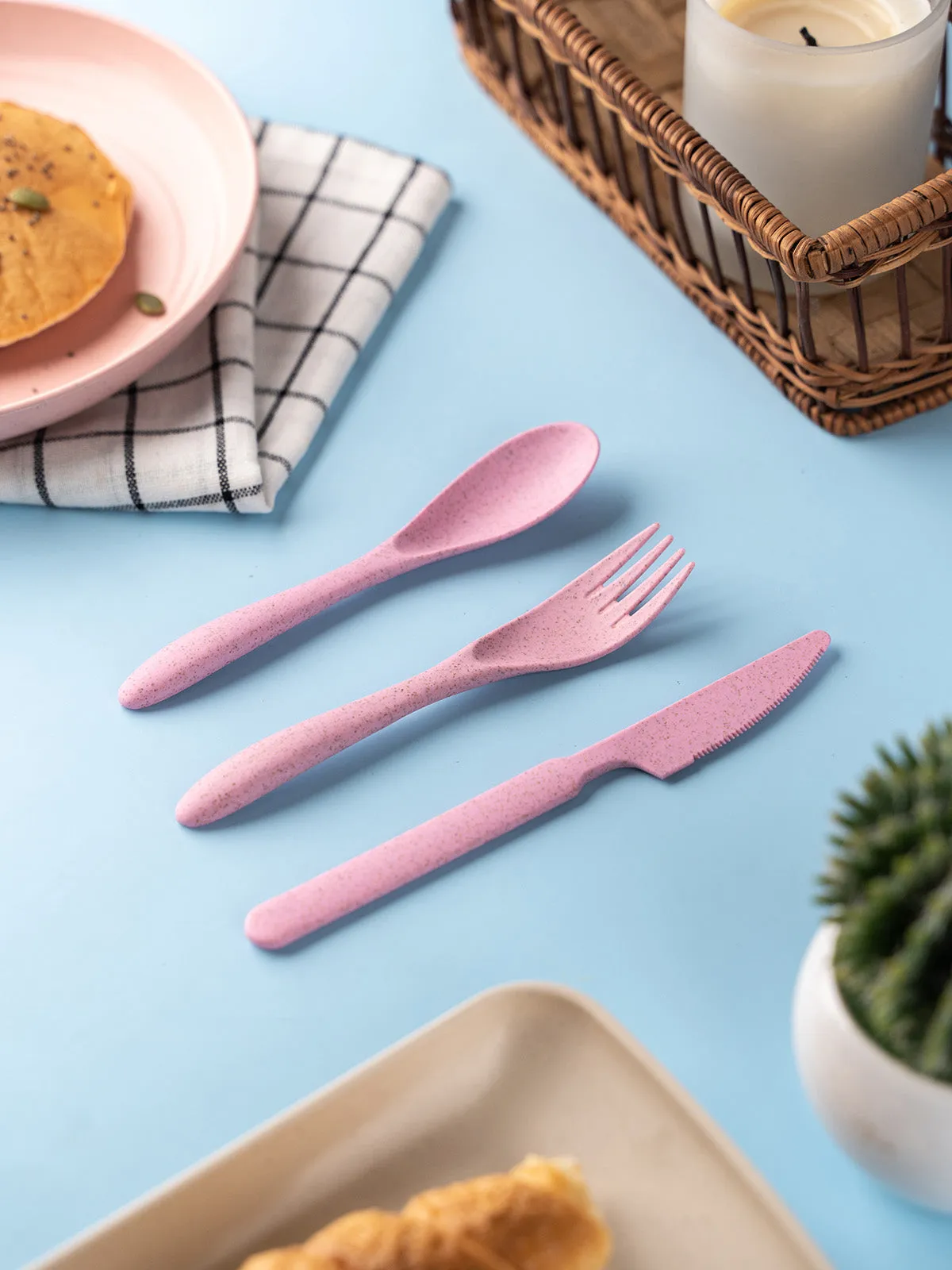 Wheat Straw Cutlery Set