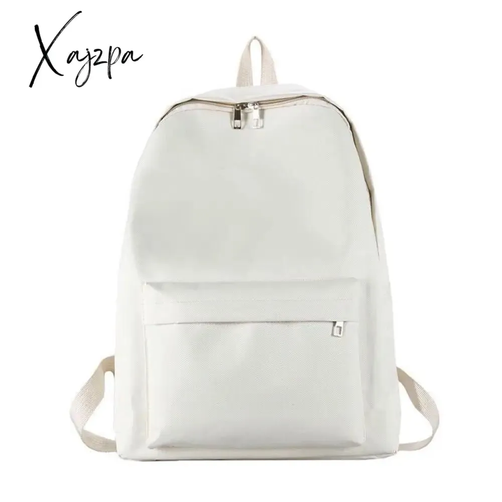 Xajzpa - Cute Schoolbag Female Junior High School Student Korean Version Harajuku Ulzzang College Backpack Versatile Japanese Backpack