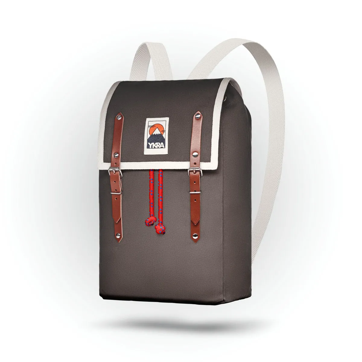 YKRA Matra Mini Cotton Strap Backpack Khaki